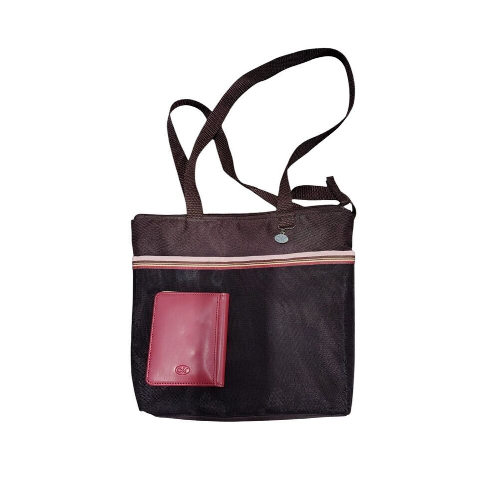 Creative‎ memories brown tote with mini memories photo wallet
